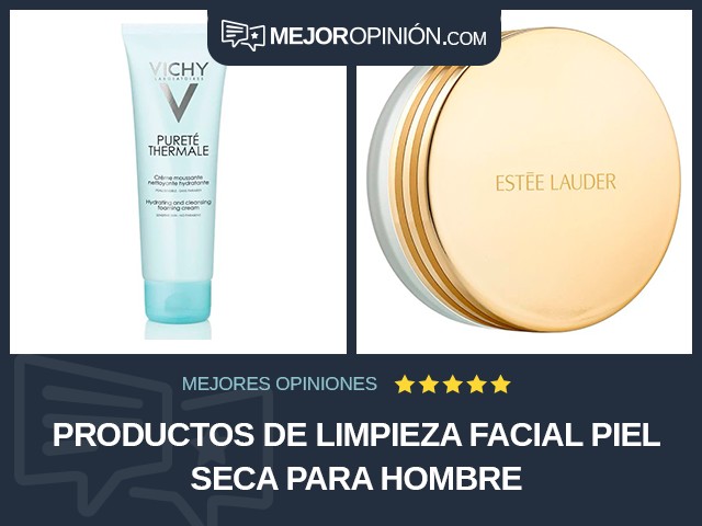 Productos de limpieza facial Piel seca Para hombre