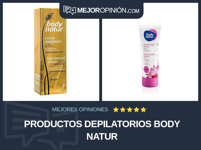 Productos depilatorios Body Natur