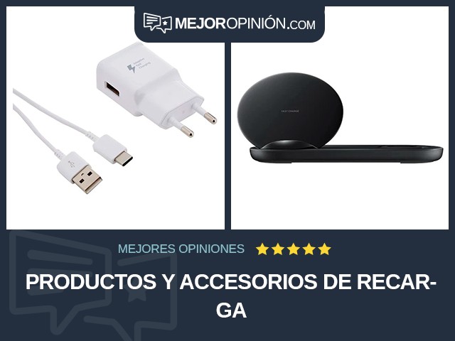 Productos y accesorios de recarga