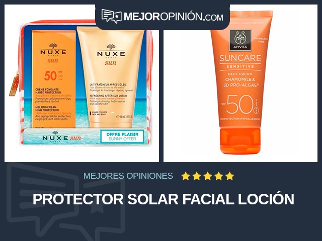 Protector solar Facial Loción