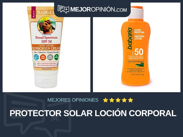 Protector solar Loción Corporal