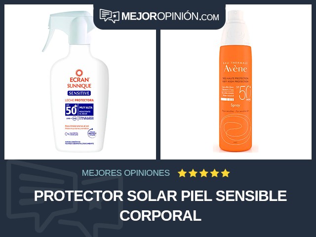 Protector solar Piel sensible Corporal