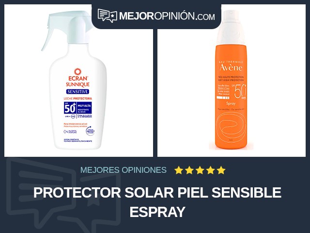 Protector solar Piel sensible Espray