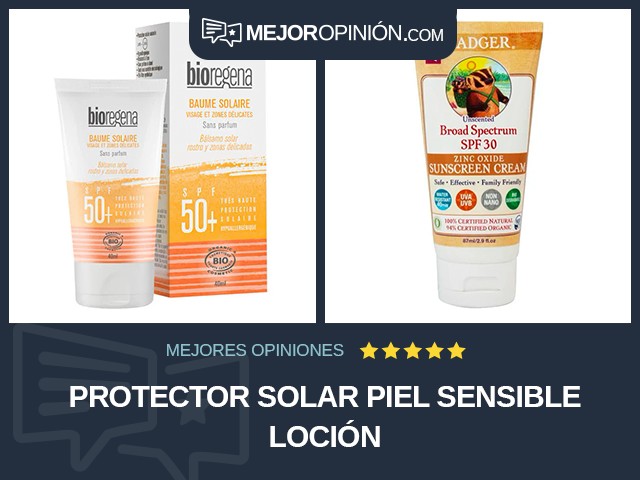 Protector solar Piel sensible Loción