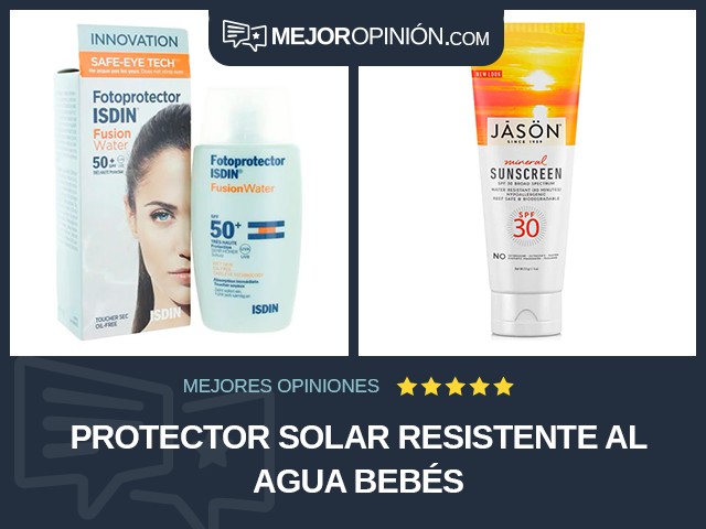 Protector solar Resistente al agua Bebés