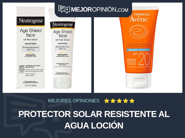 Protector solar Resistente al agua Loción