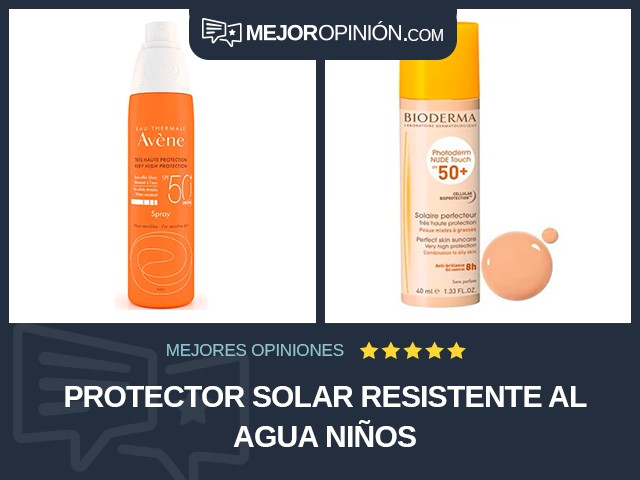 Protector solar Resistente al agua Niños