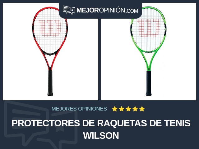 Protectores de raquetas de tenis Wilson