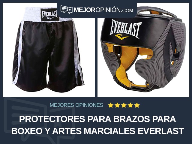 Protectores para brazos para boxeo y artes marciales Everlast