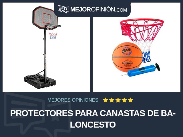 Protectores para canastas de baloncesto