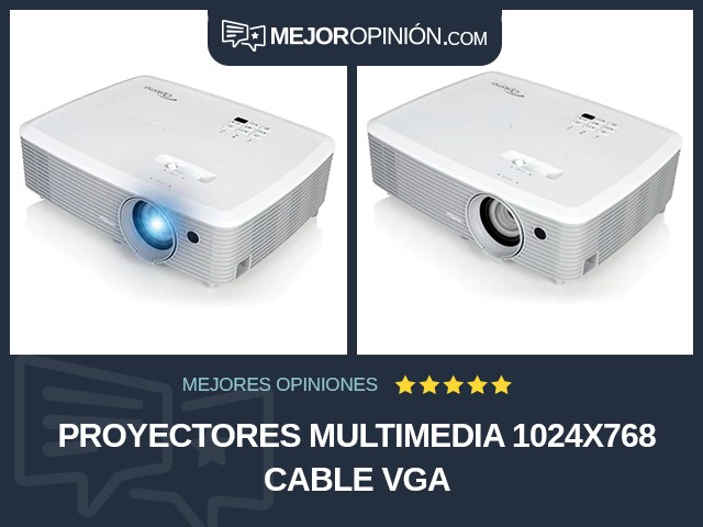 Proyectores multimedia 1024x768 Cable VGA