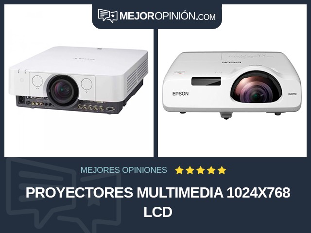 Proyectores multimedia 1024x768 LCD