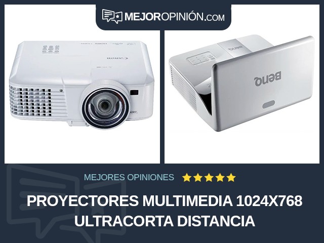 Proyectores multimedia 1024x768 Ultracorta distancia