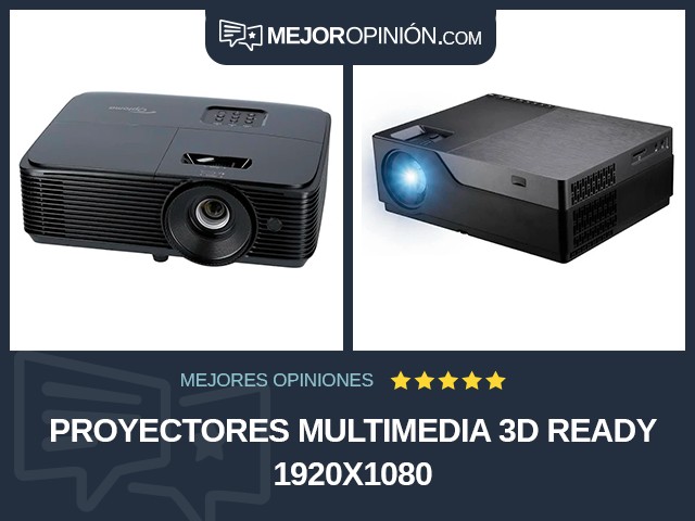 Proyectores multimedia 3D Ready 1920x1080