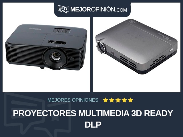 Proyectores multimedia 3D Ready DLP