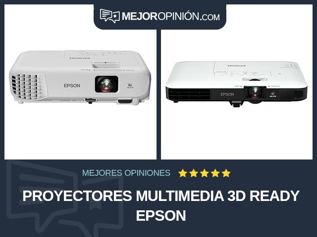 Proyectores multimedia 3D Ready Epson