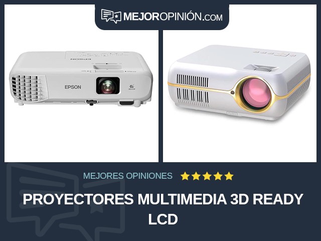 Proyectores multimedia 3D Ready LCD