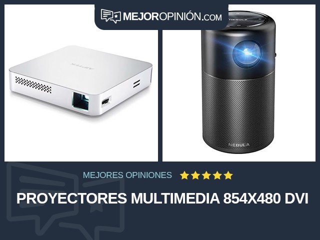 Proyectores multimedia 854x480 DVI