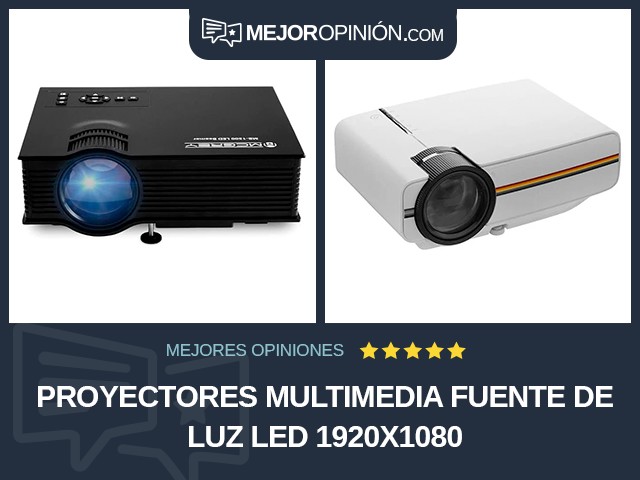 Proyectores multimedia Fuente de luz LED 1920x1080