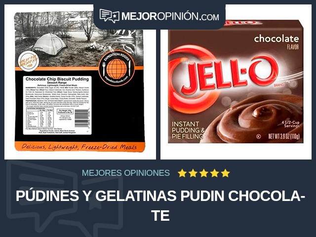 Púdines y gelatinas Pudin Chocolate