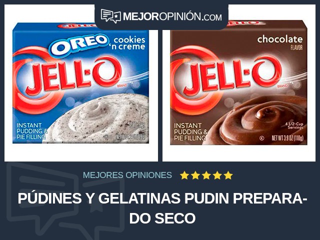 Púdines y gelatinas Pudin Preparado seco