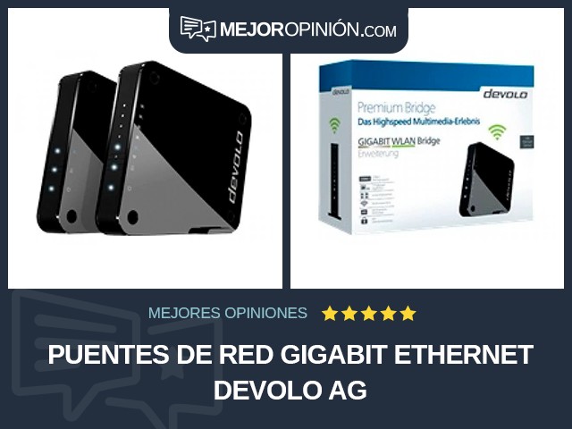 Puentes de red Gigabit Ethernet devolo AG