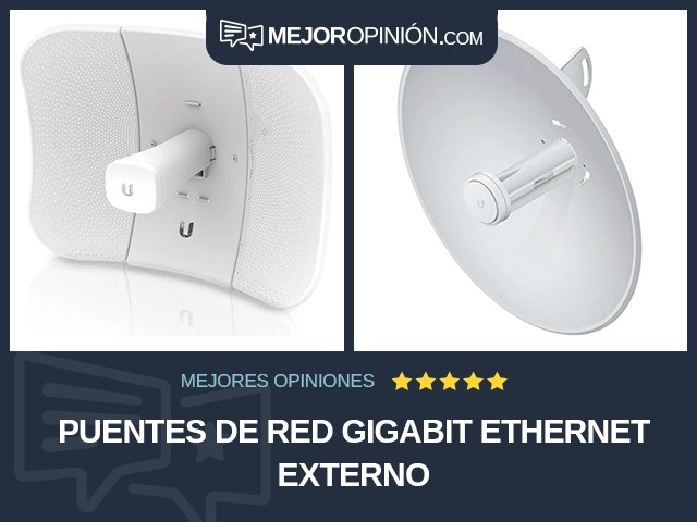 Puentes de red Gigabit Ethernet Externo