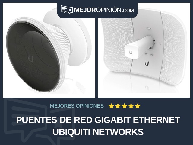 Puentes de red Gigabit Ethernet Ubiquiti Networks