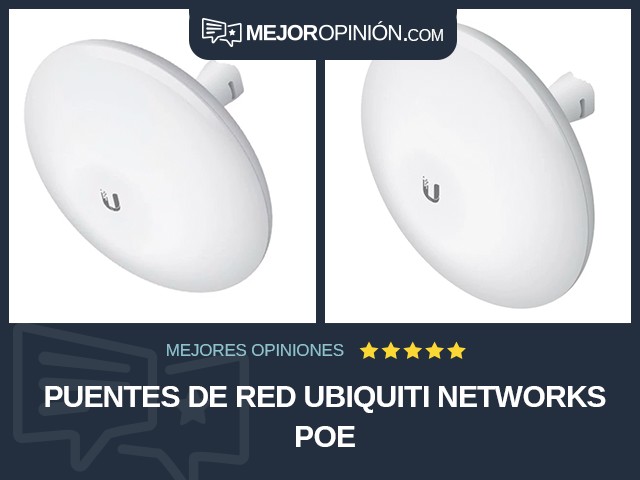 Puentes de red Ubiquiti Networks PoE