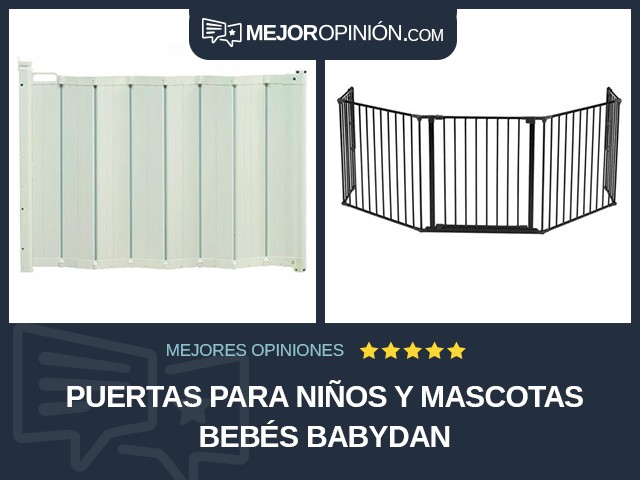 Puertas para niños y mascotas Bebés BabyDan