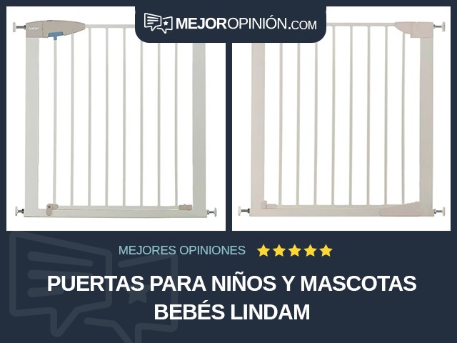 Puertas para niños y mascotas Bebés Lindam