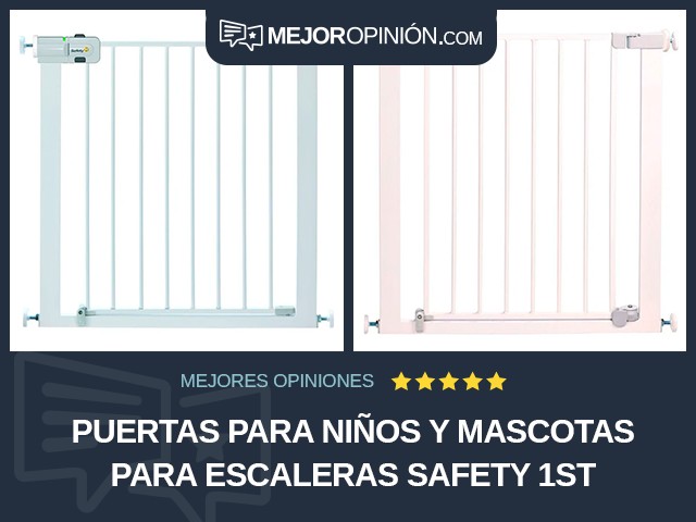 Puertas para niños y mascotas Para escaleras Safety 1st