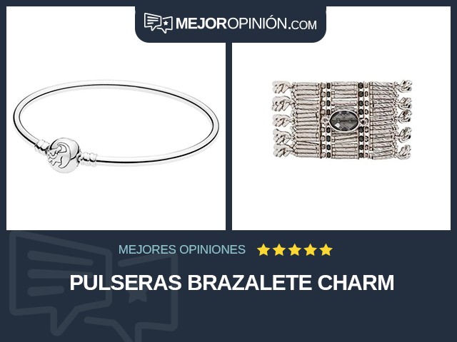 Pulseras Brazalete Charm