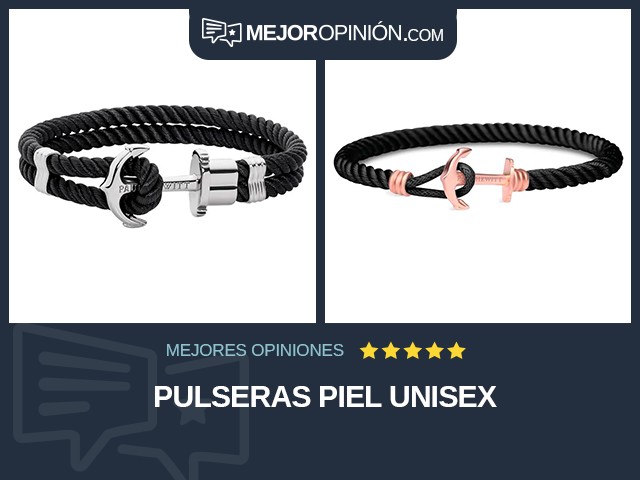 Pulseras Piel Unisex