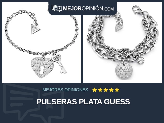 Pulseras Plata GUESS