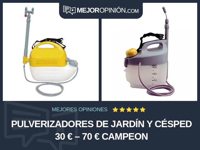 Pulverizadores de jardín y césped 30 € – 70 € CAMPEON