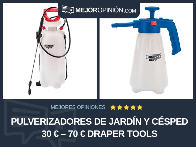 Pulverizadores de jardín y césped 30 € – 70 € Draper Tools