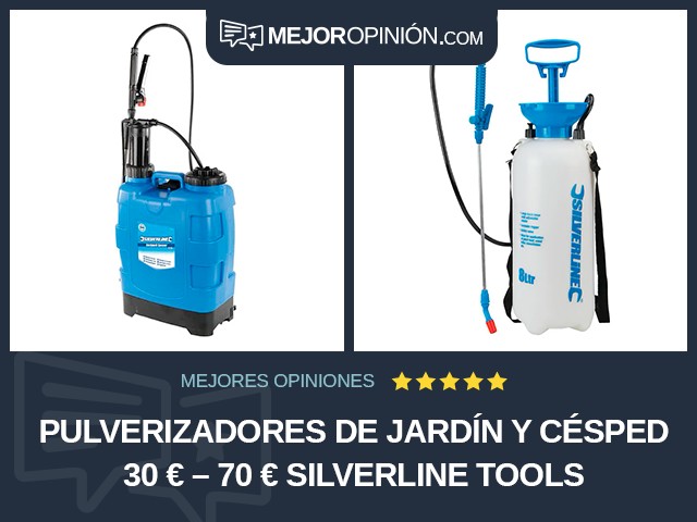 Pulverizadores de jardín y césped 30 € – 70 € Silverline Tools