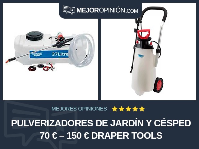 Pulverizadores de jardín y césped 70 € – 150 € Draper Tools