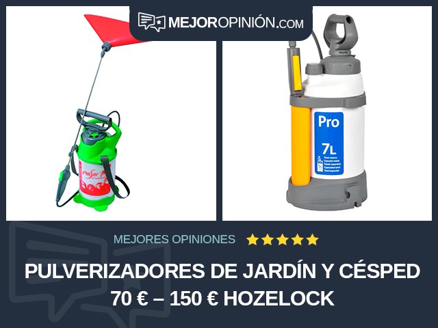 Pulverizadores de jardín y césped 70 € – 150 € Hozelock