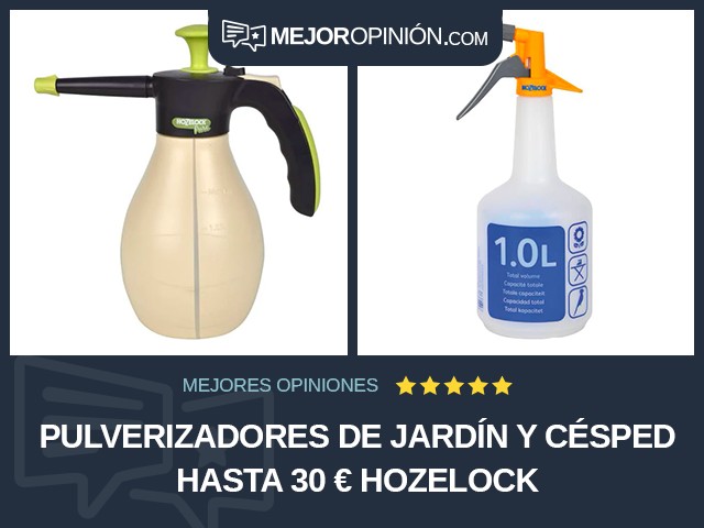 Pulverizadores de jardín y césped Hasta 30 € Hozelock