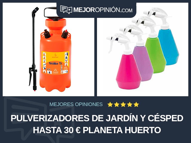 Pulverizadores de jardín y césped Hasta 30 € Planeta Huerto