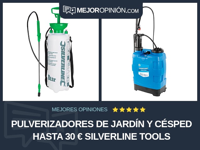 Pulverizadores de jardín y césped Hasta 30 € Silverline Tools