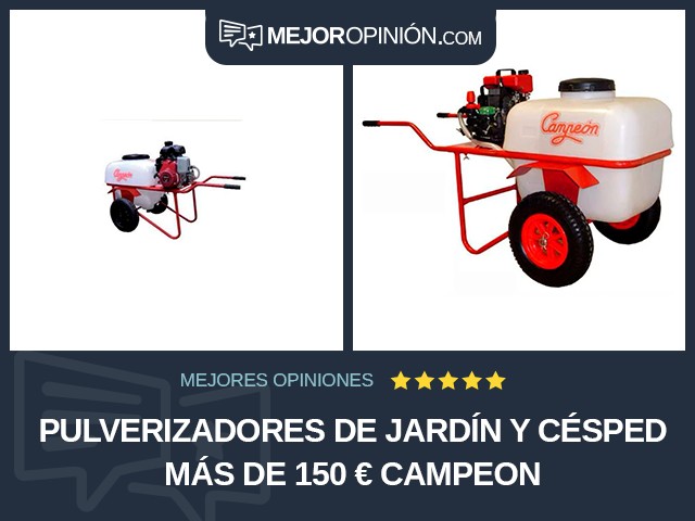 Pulverizadores de jardín y césped Más de 150 € CAMPEON