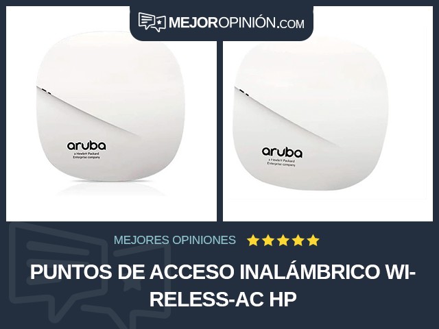 Puntos de acceso inalámbrico Wireless-AC HP