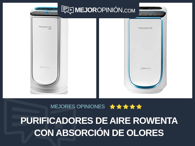 Purificadores de aire Rowenta Con absorción de olores