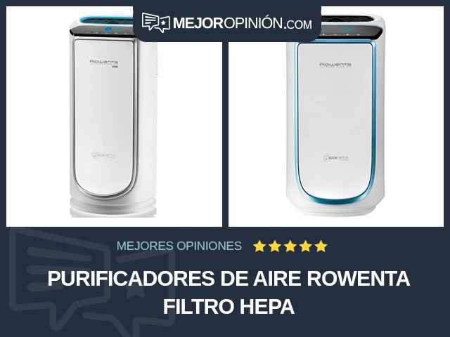 Purificadores de aire Rowenta Filtro HEPA