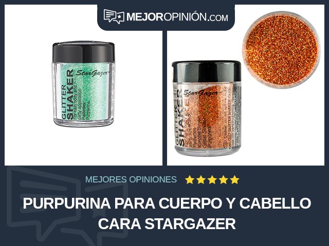 Purpurina para cuerpo y cabello Cara Stargazer