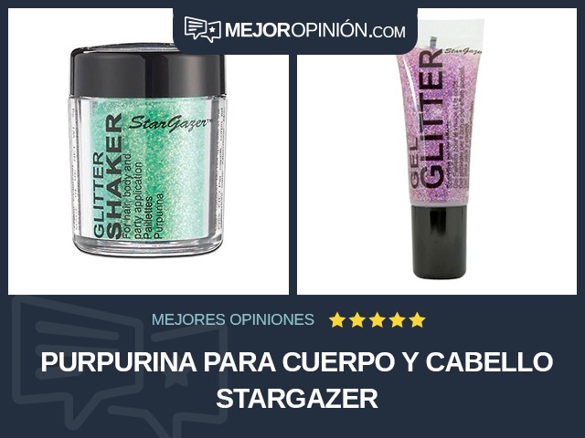 Purpurina para cuerpo y cabello Stargazer