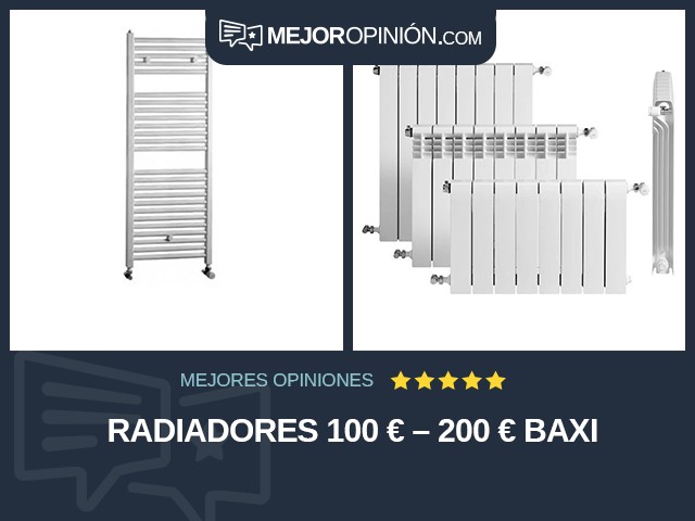 Radiadores 100 € – 200 € Baxi